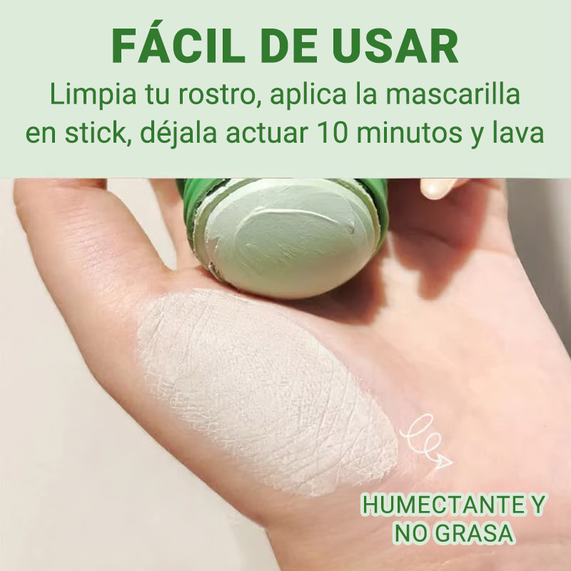 2x1 Mascarilla antiacné Green Mask