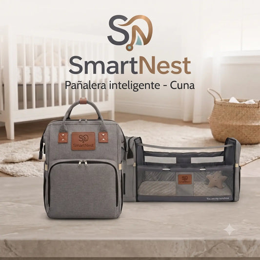 SmartNest Pañalera inteligente - Cuna