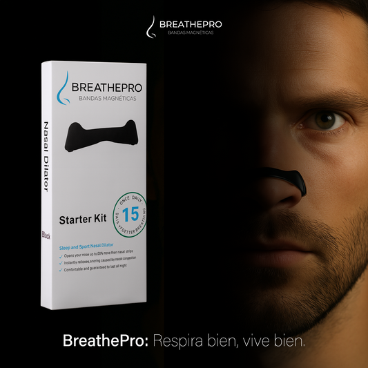 BREATHEPRO - BANDAS MAGNÉTICAS NASALES