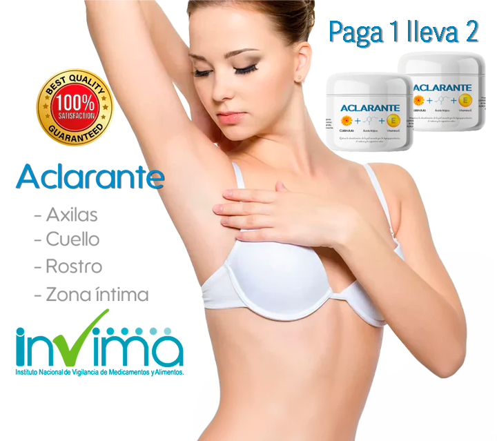 SUPER PROMOCIÓN Crema aclarante 2X1